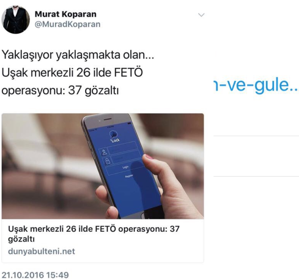 murat koparan tehdit