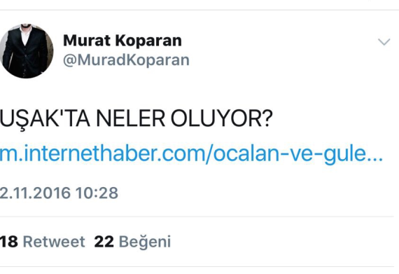 murat koparan usakta neler oluyor kumpasi