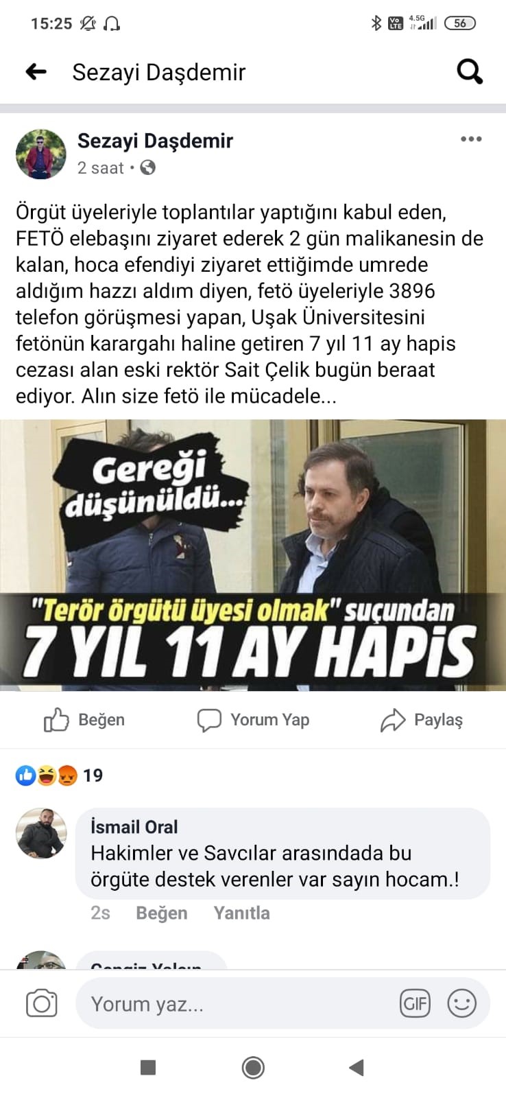 sezai dasdemir orgut uyeleri