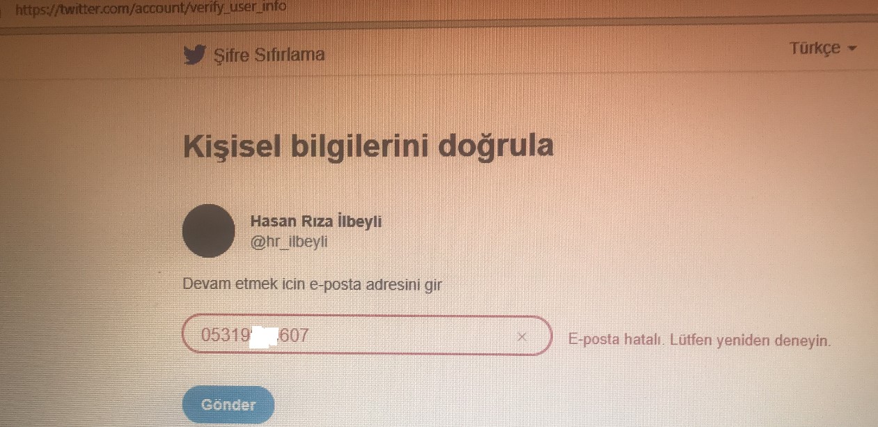 sezai dasdemir kisisel bilgileri doğrula twitter